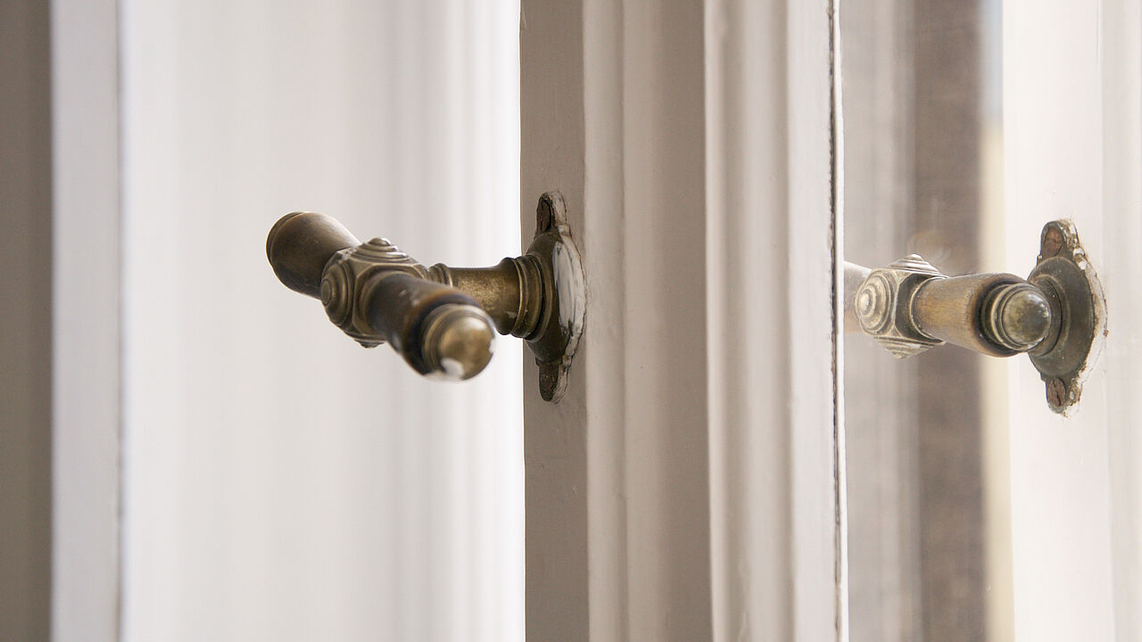 Historische Fenstergriffe